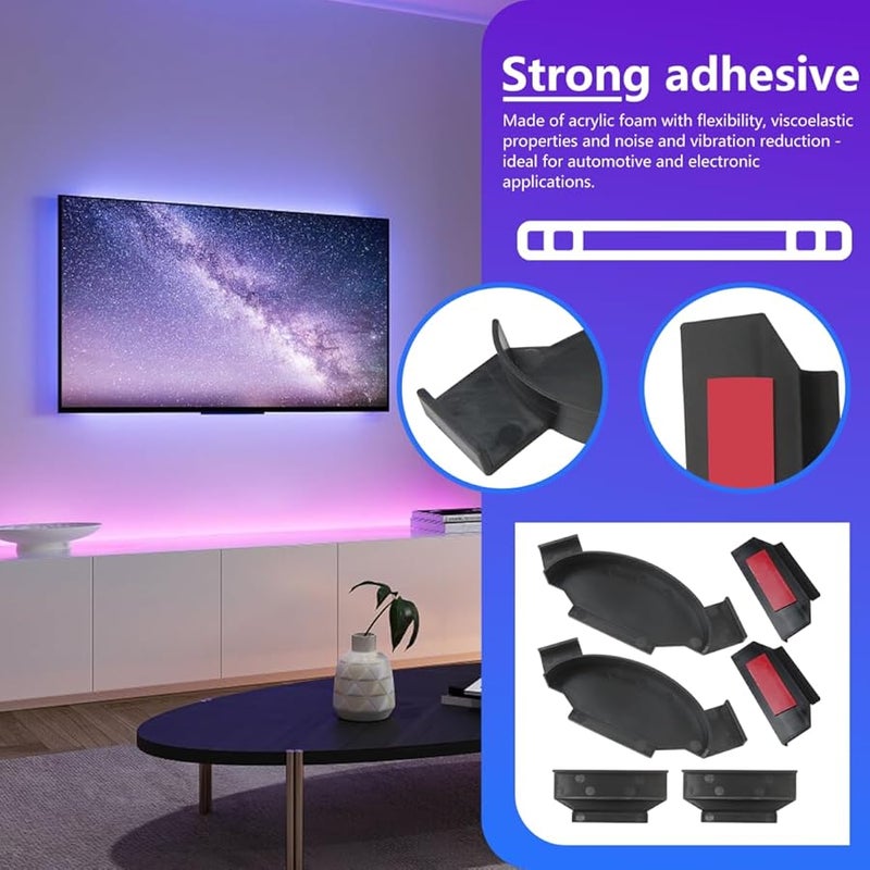 Philips Hue Play Gradient Light Strip Holder Bracket Set 55 65 75 Inch Mounting Clips - Image 3